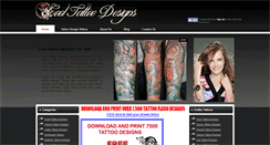 Desktop Screenshot of cool-tattoodesigns.com